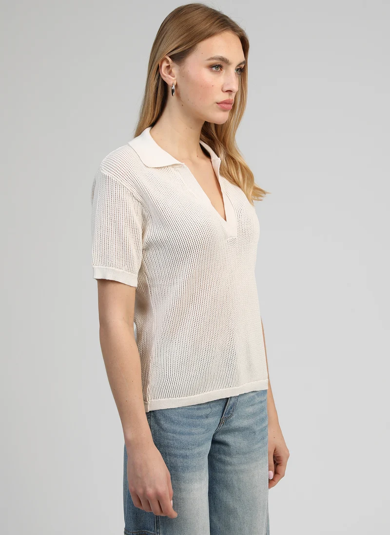 PULL VENOU ecru