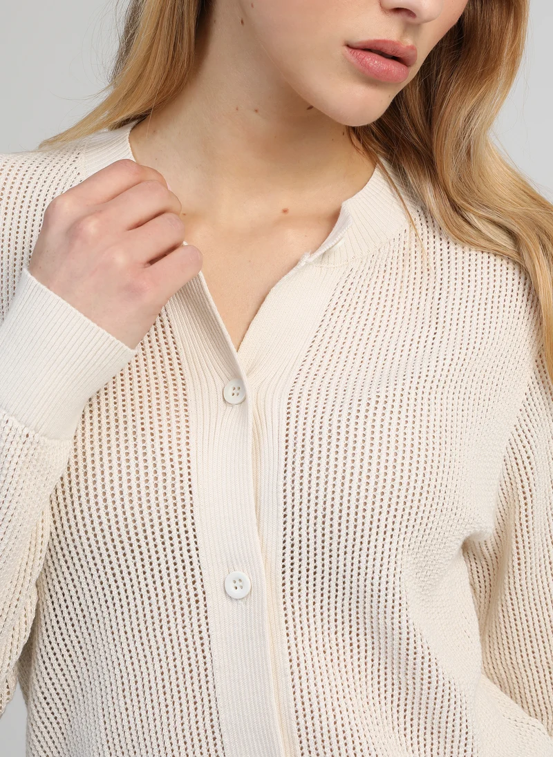 GILET VADIMA ecru