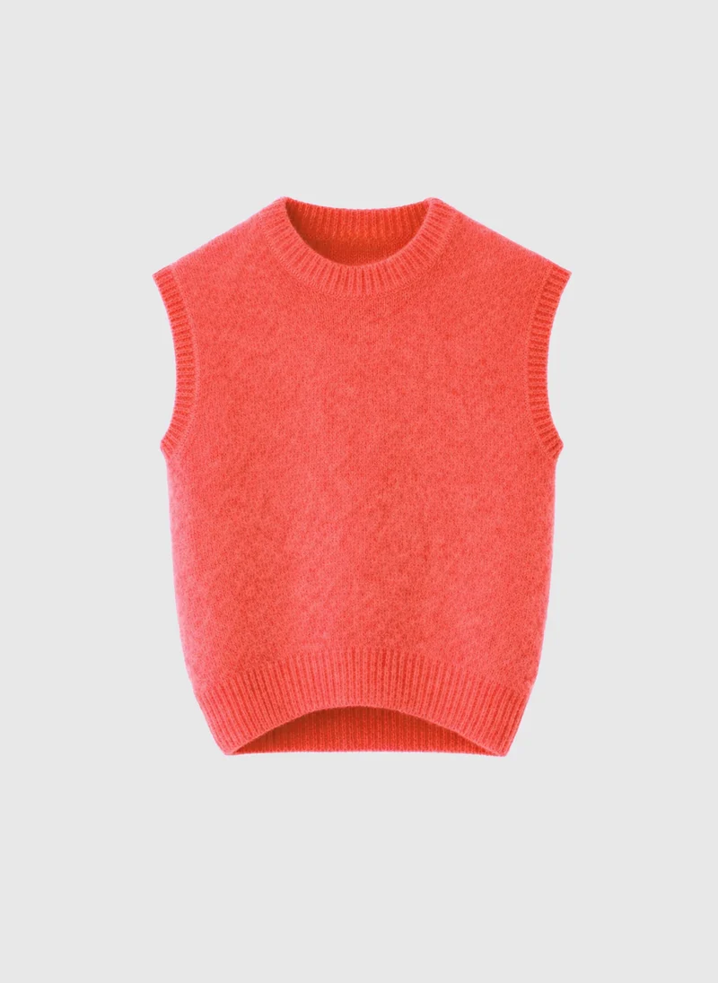 PULL LISAMAY coquelicot