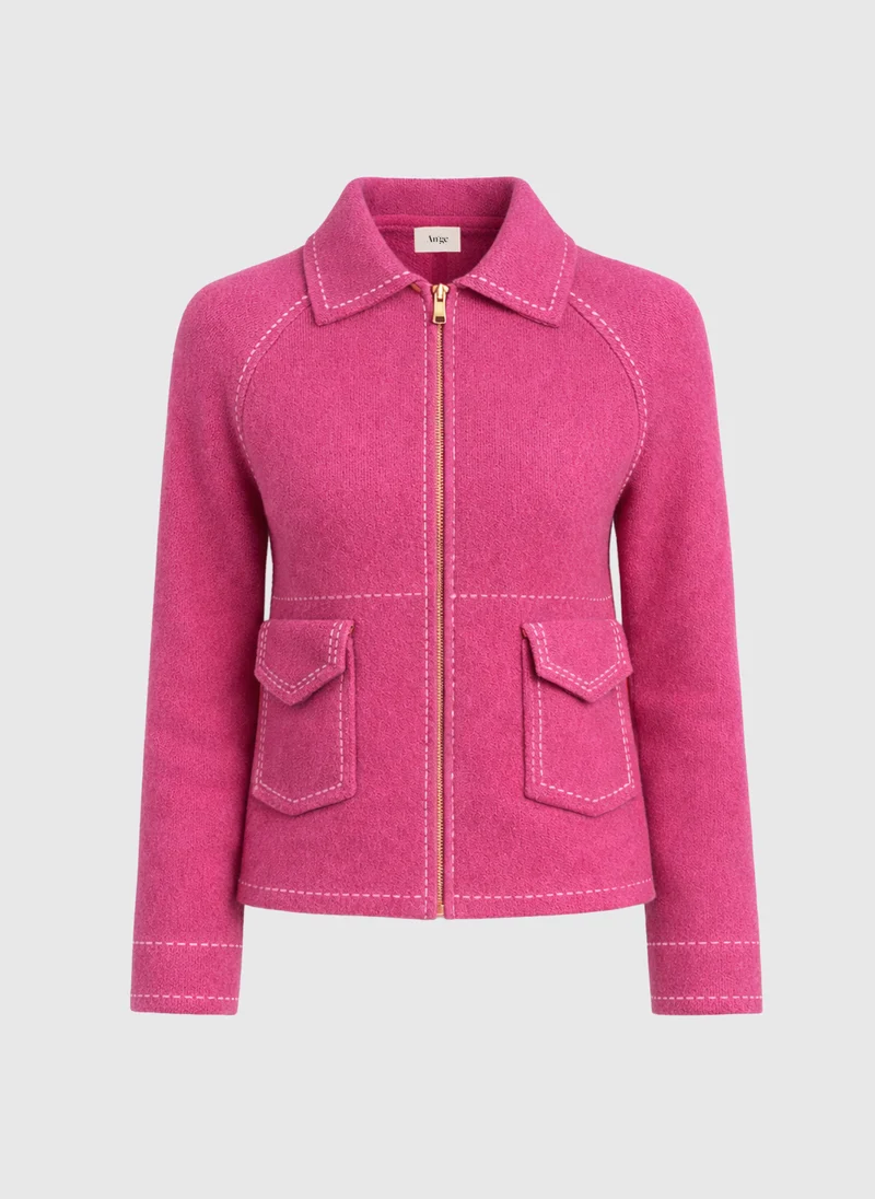 GILET NIBA fushia