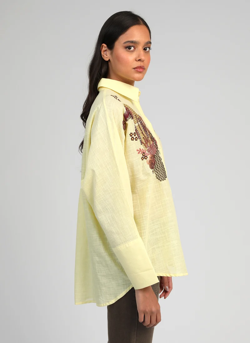 CHEMISE SHANNYLA jaune