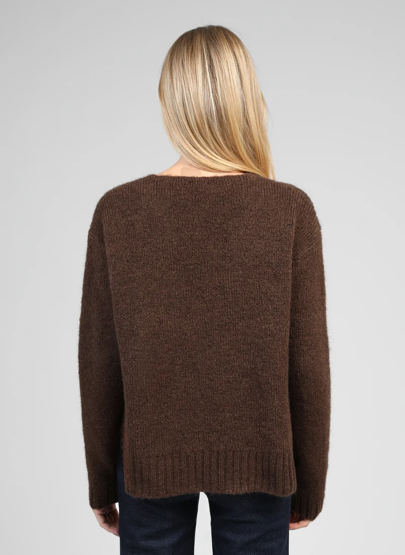 PULL LENOLI marron