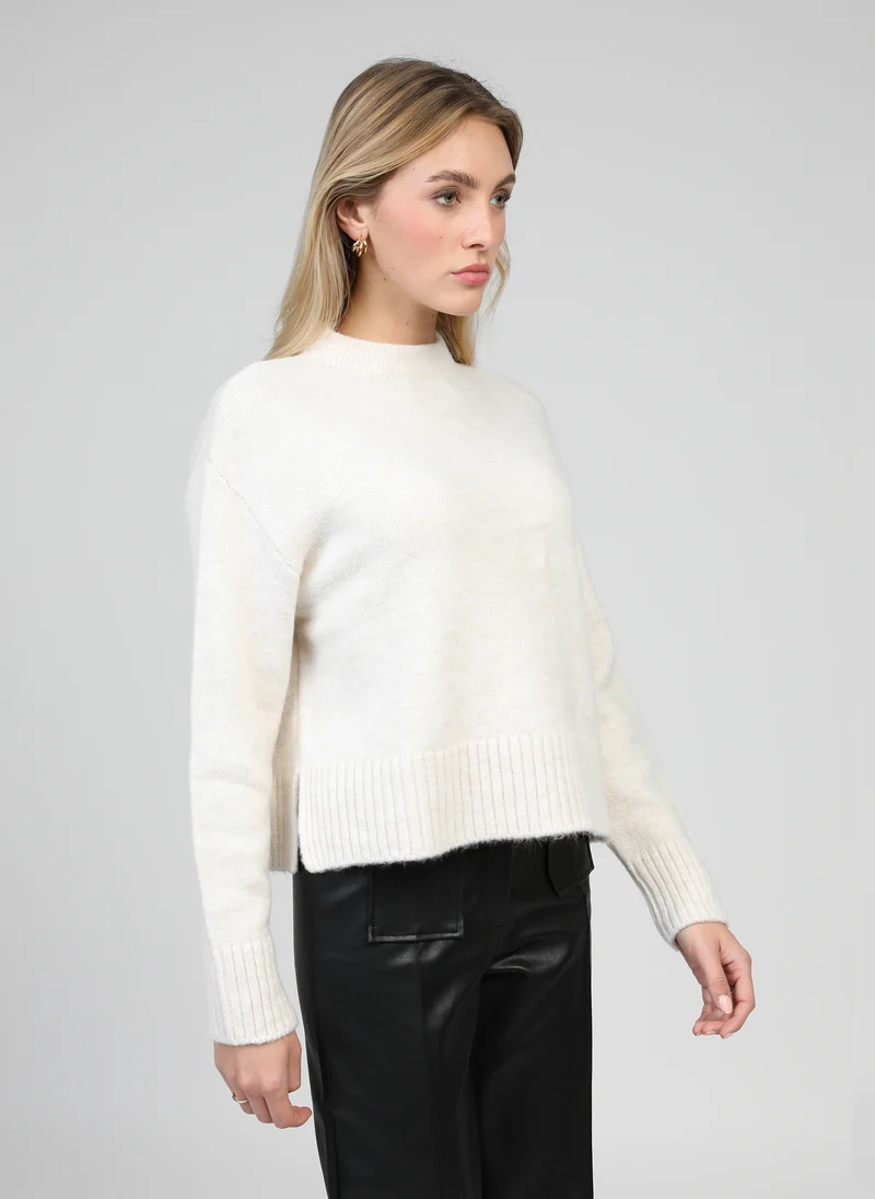 PULL LORANA écru