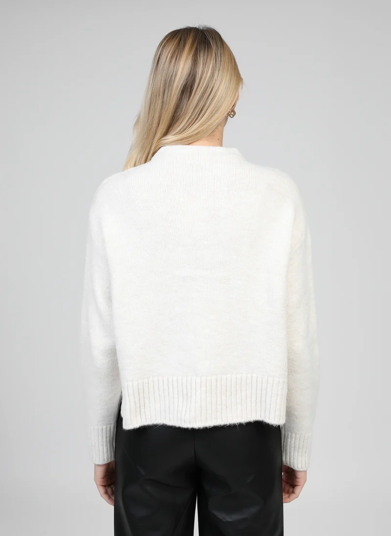 PULL LORANA écru