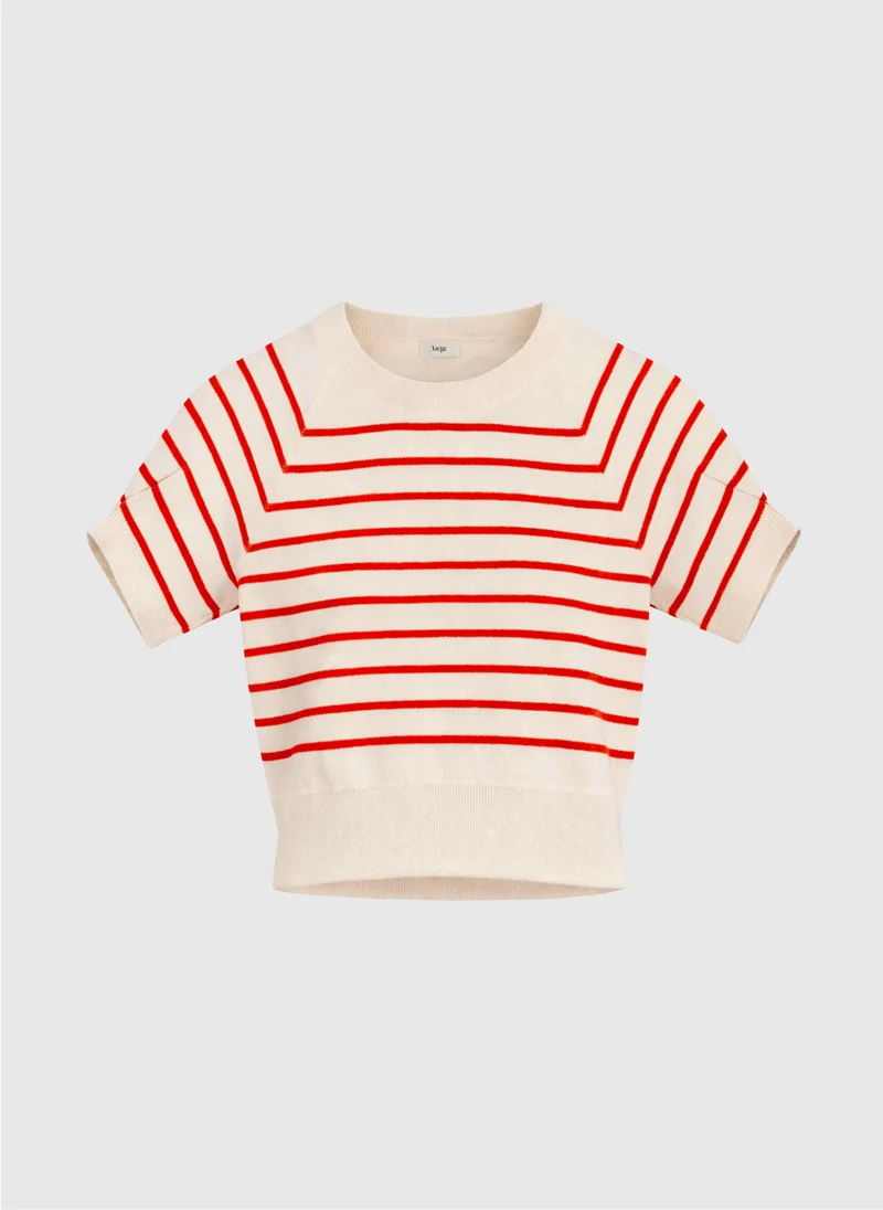 PULL VESTIZA rouge
