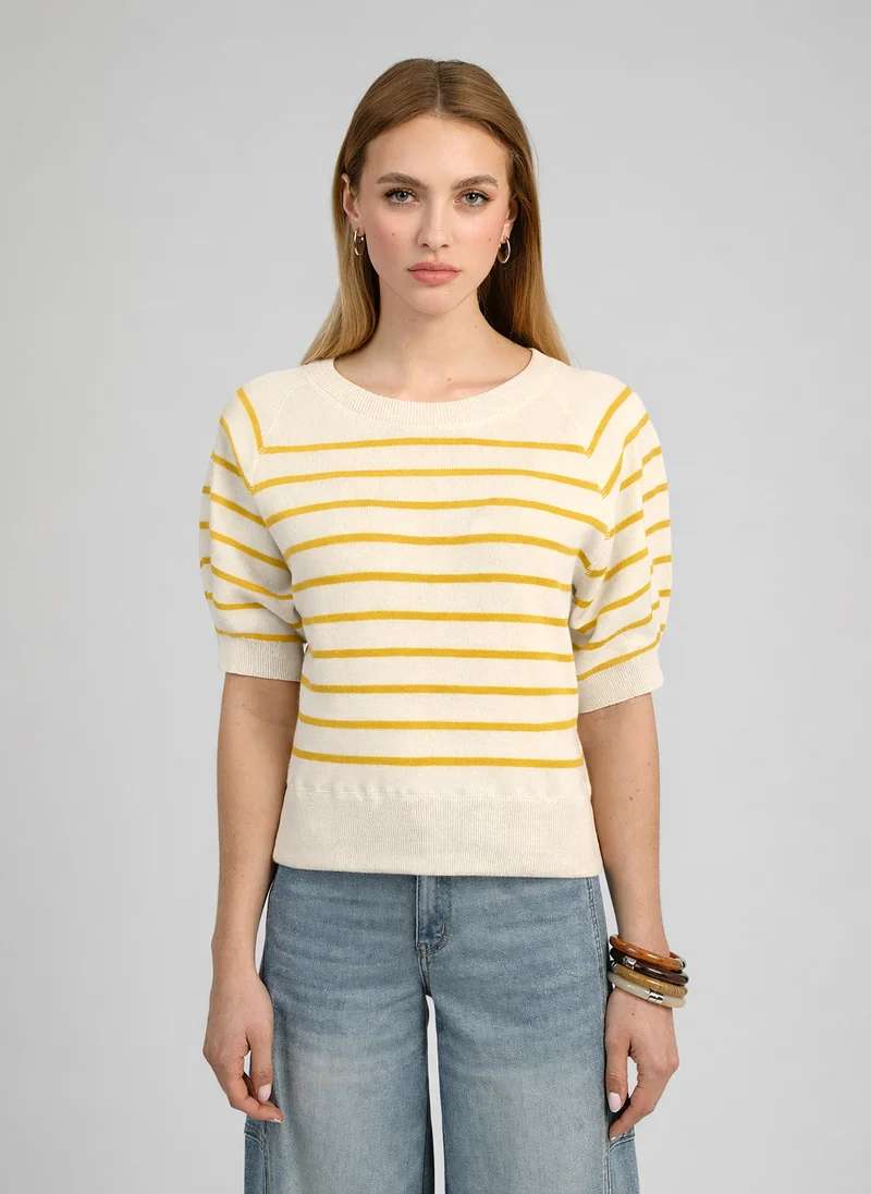 PULL VESTIZA paille