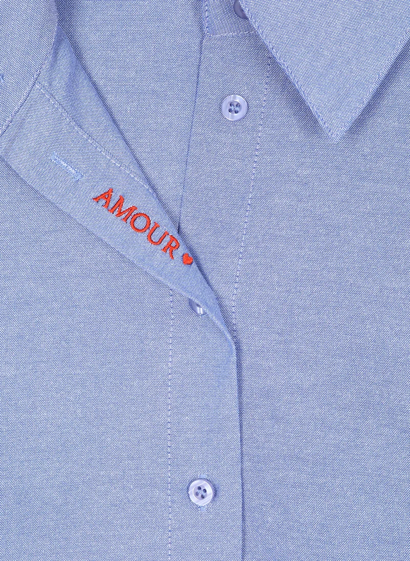 CHEMISE AIMALY bleu