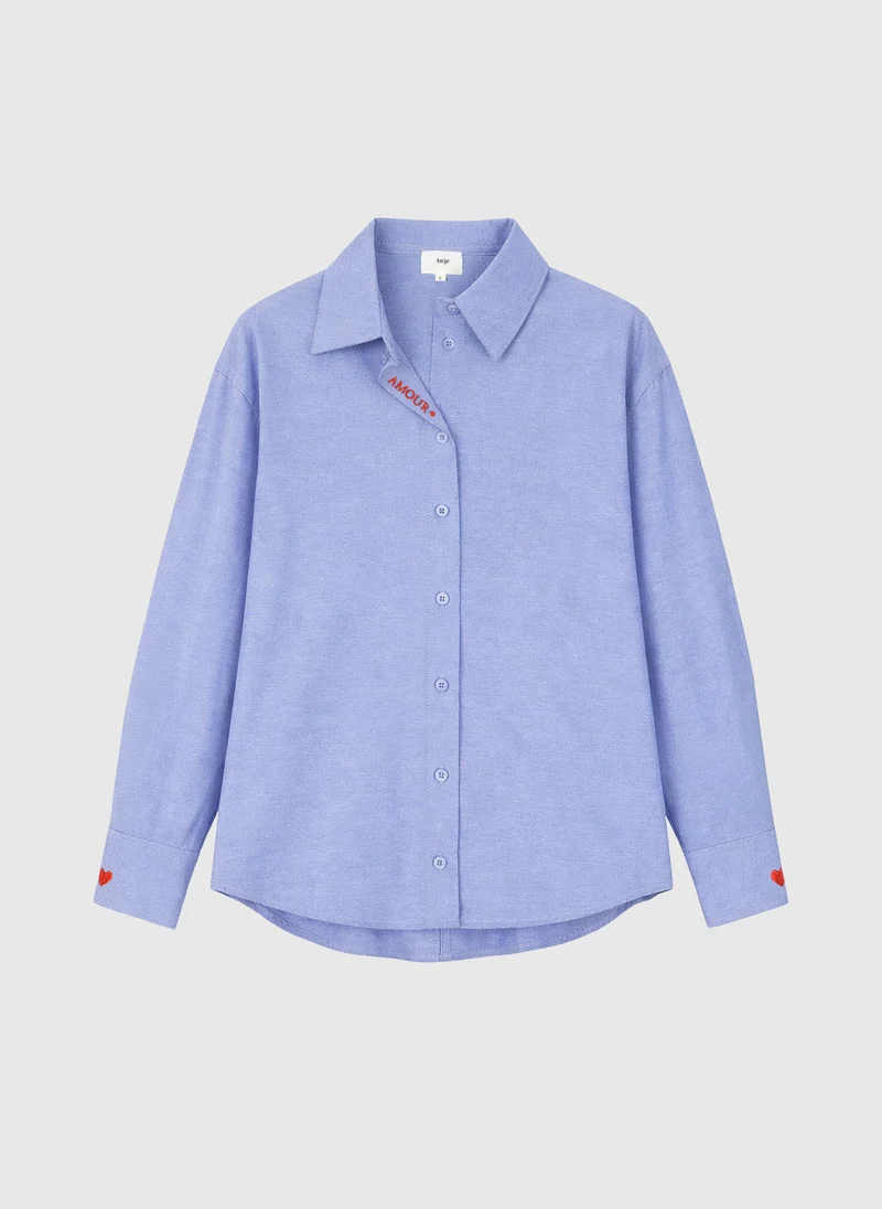 CHEMISE AIMALY bleu
