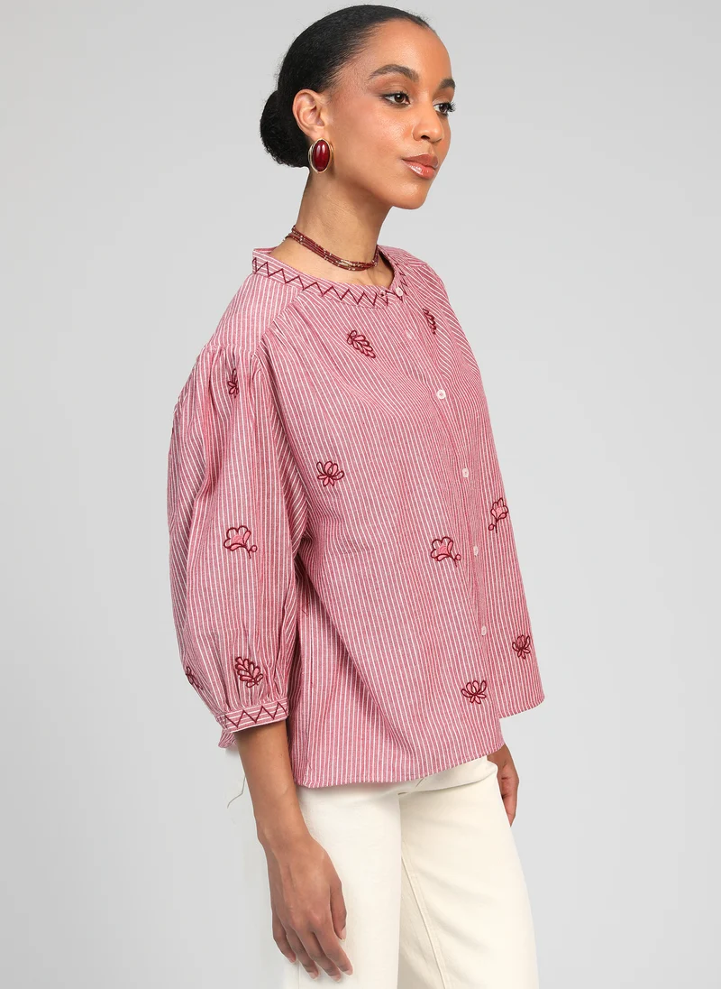 BLOUSE SAYONNE rayée