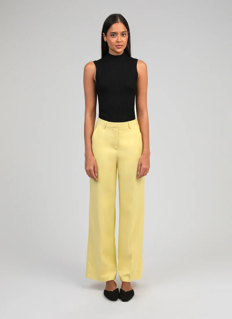 PANTALON PERLITA paille