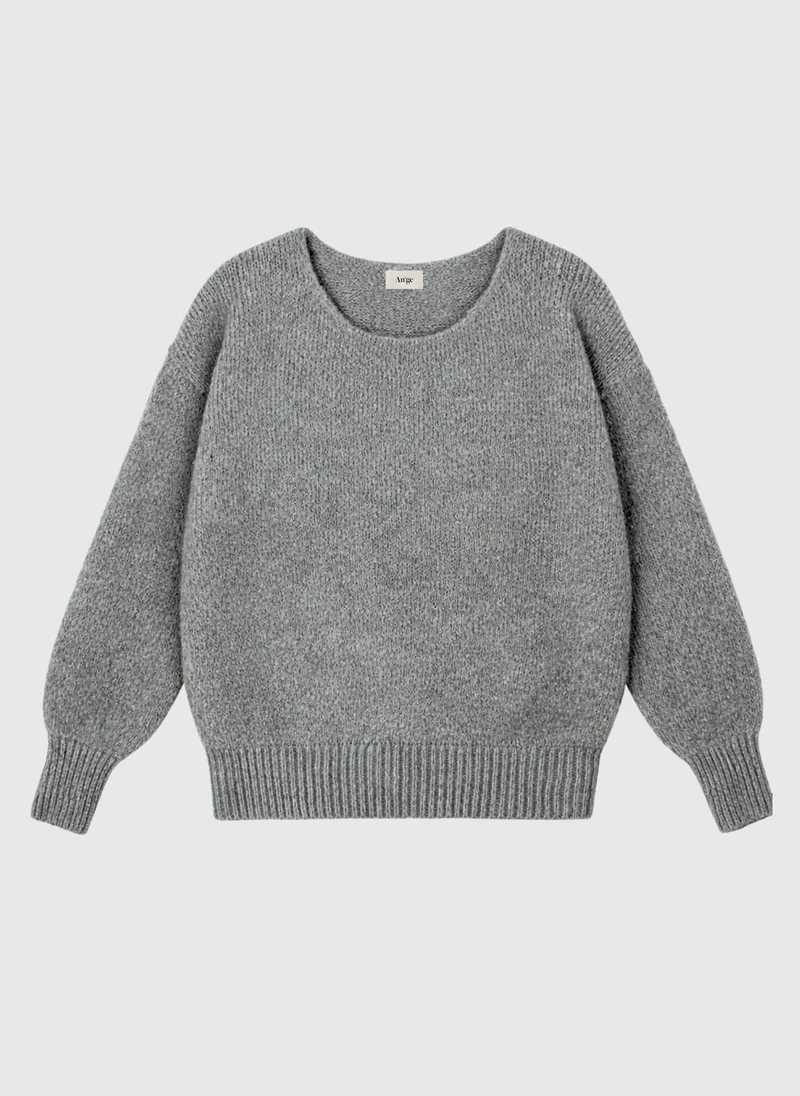 PULL LEBOUM gris chine