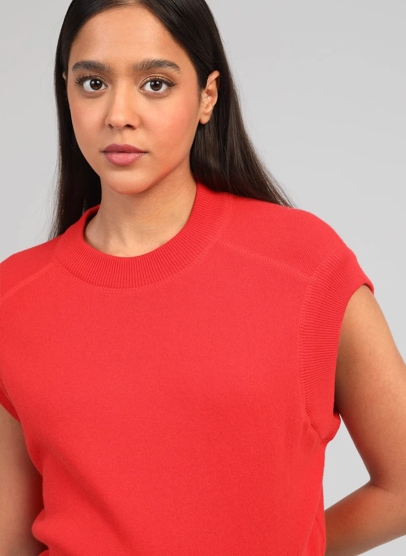 PULL VIZTY rouge