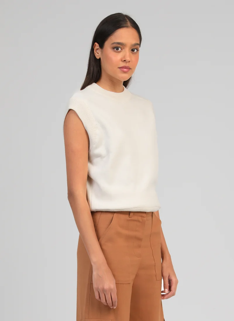 PULL VIZTY écru