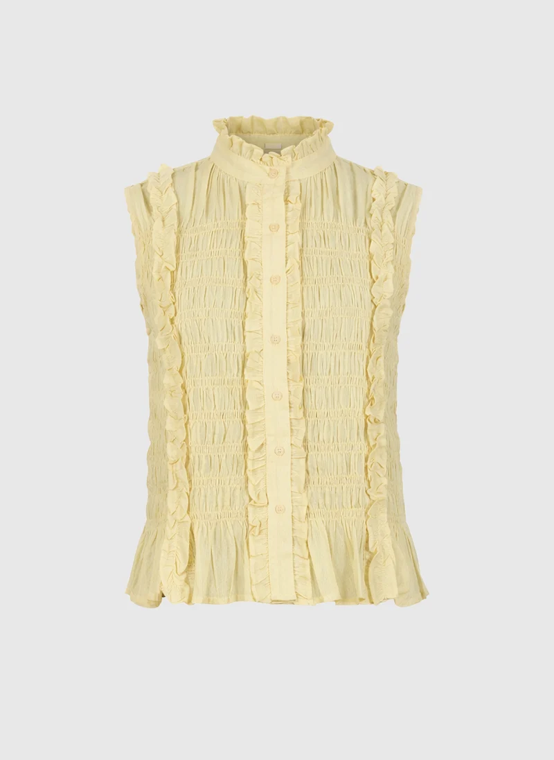 CHEMISE SLOANE jaune