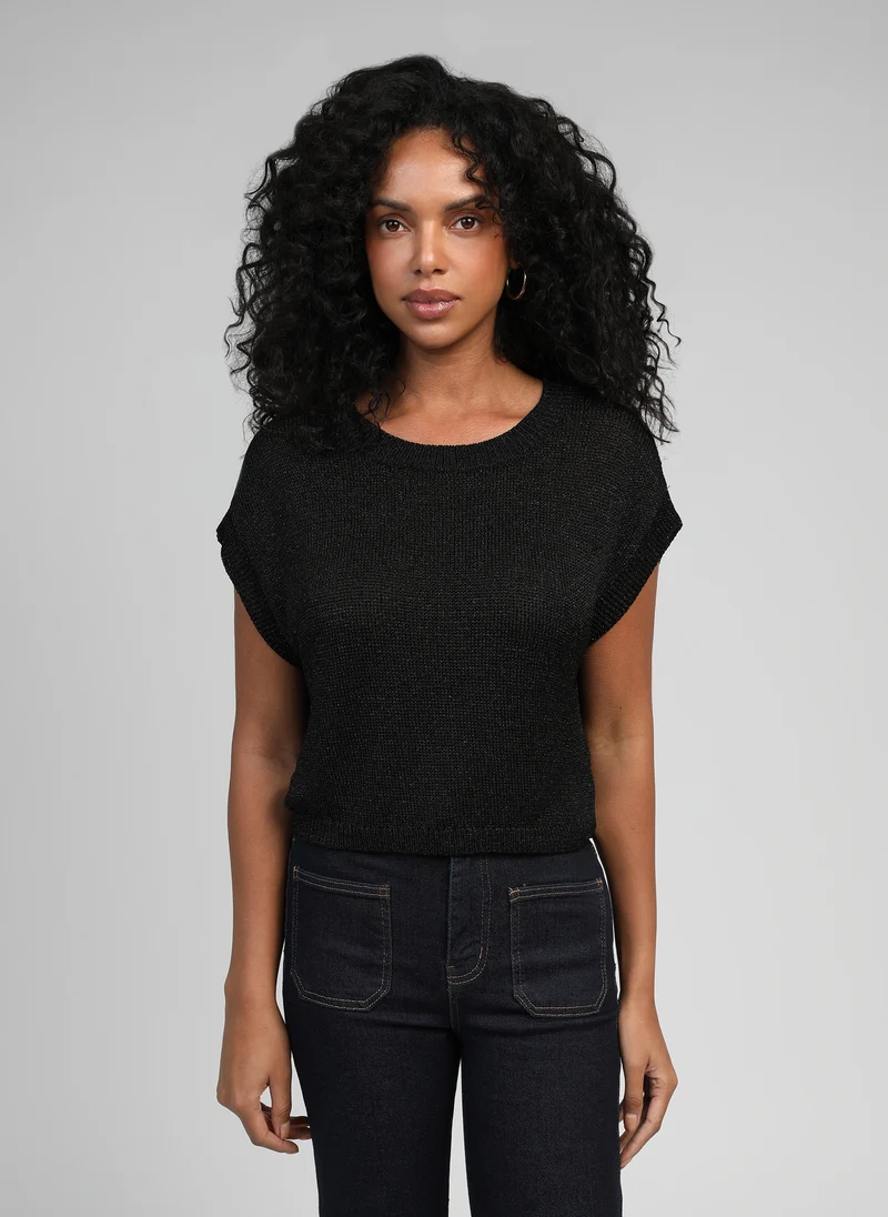 PULL LAMELBA noir