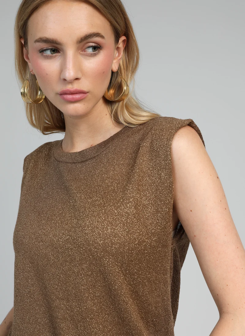 PULL LENATI noisette