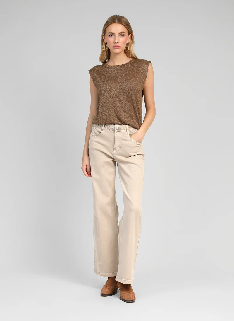 PULL LENATI noisette