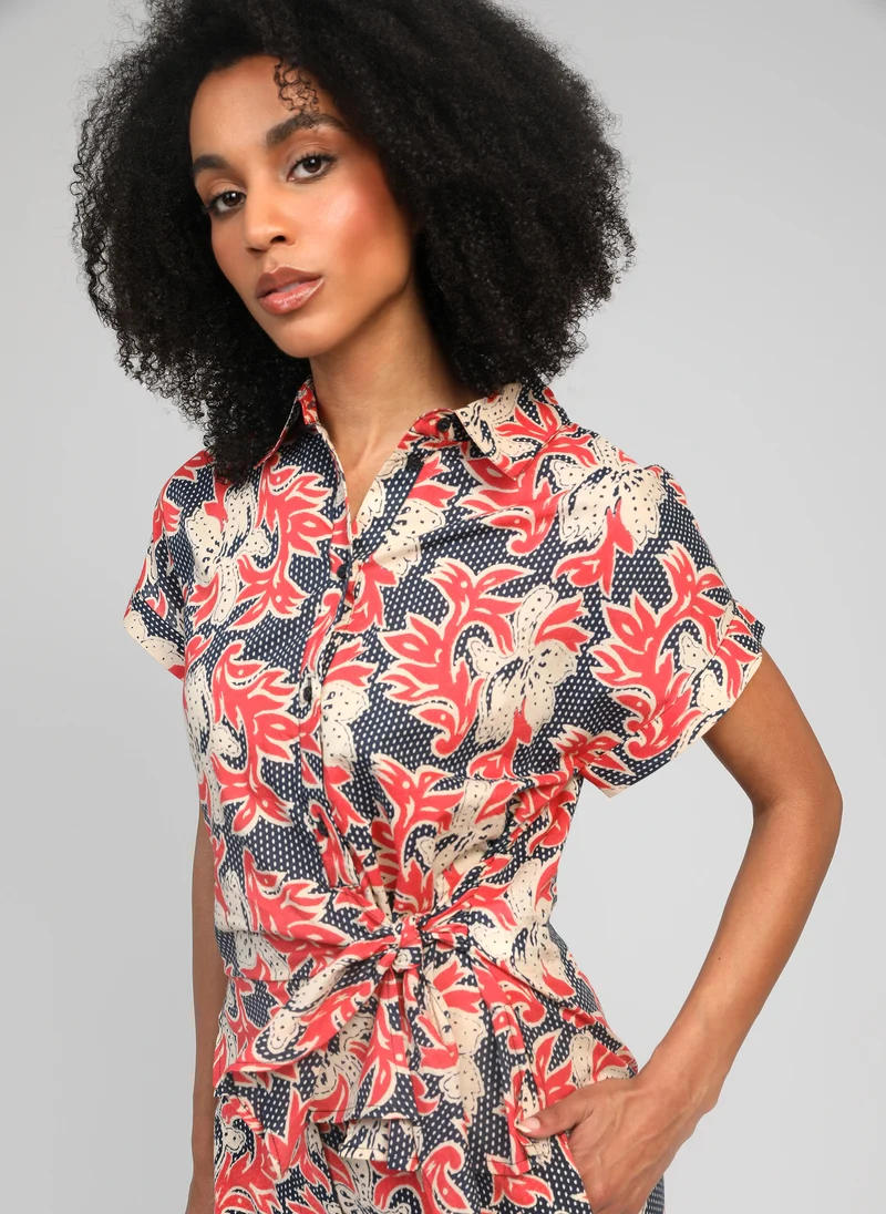 CHEMISE SEBELA kelia bleu