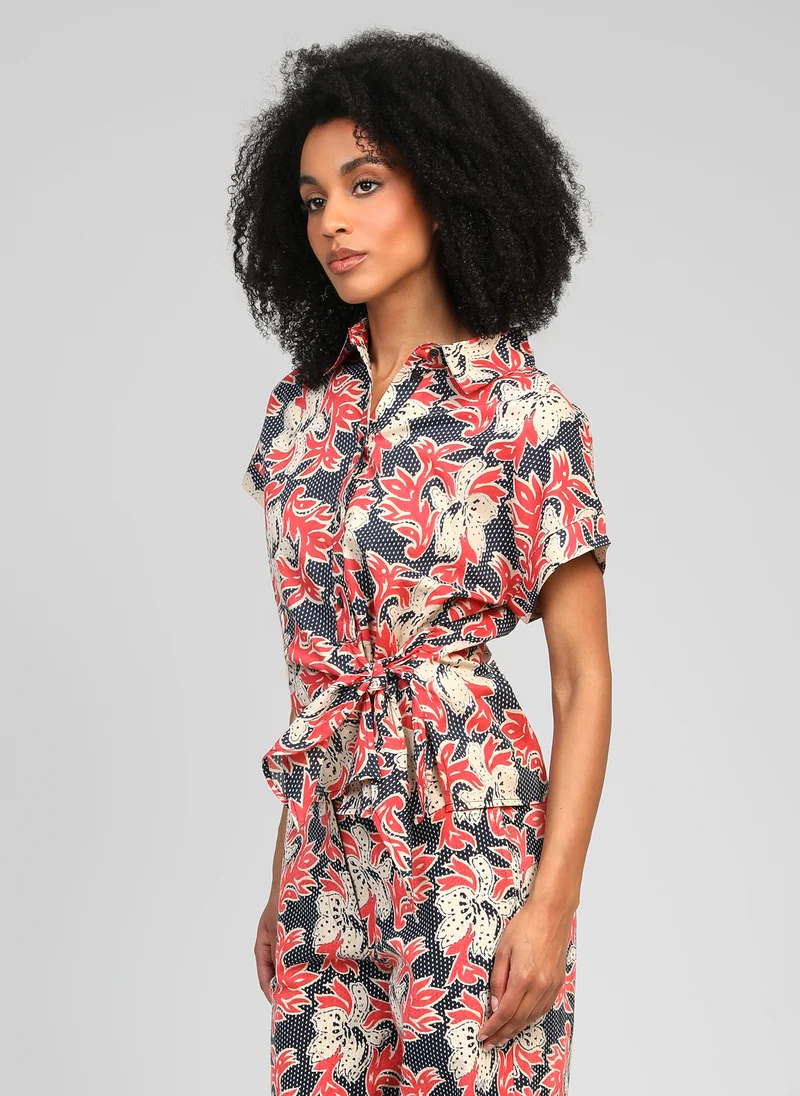 CHEMISE SEBELA kelia bleu