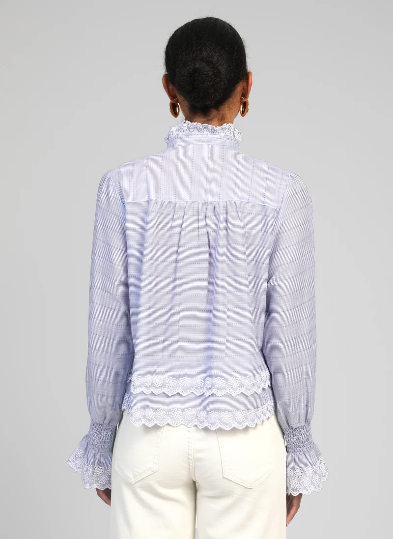 CHEMISE SELDA rayee