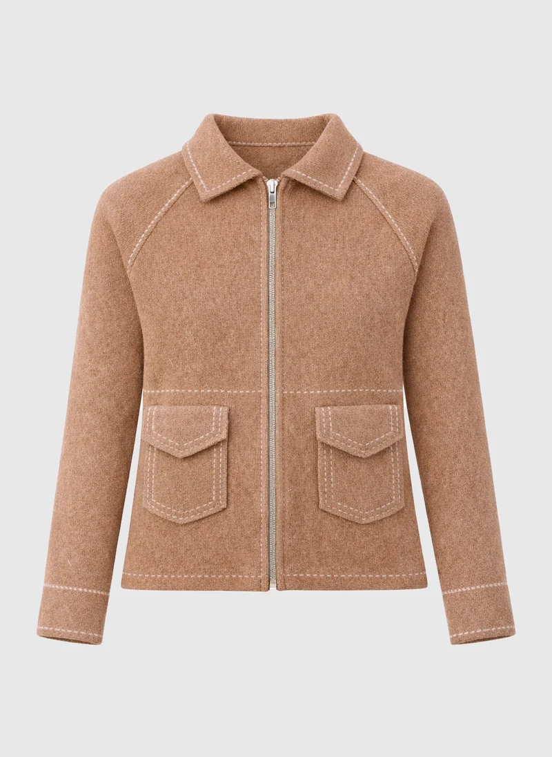 GILET NIBA beige