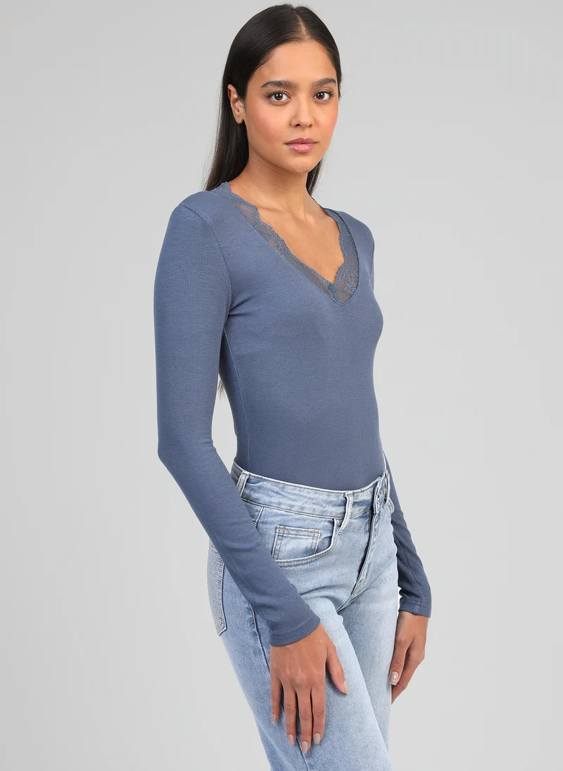 T-SHIRT ASTURIAL indigo