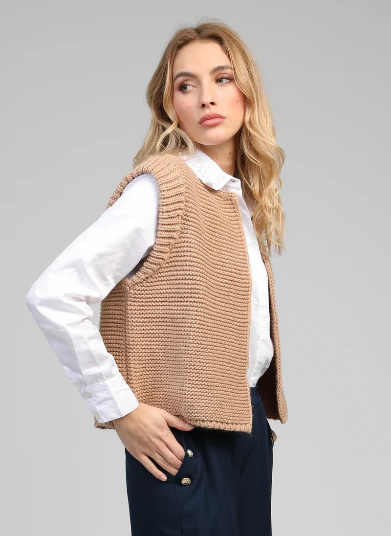 GILET LEGRINGOT beige