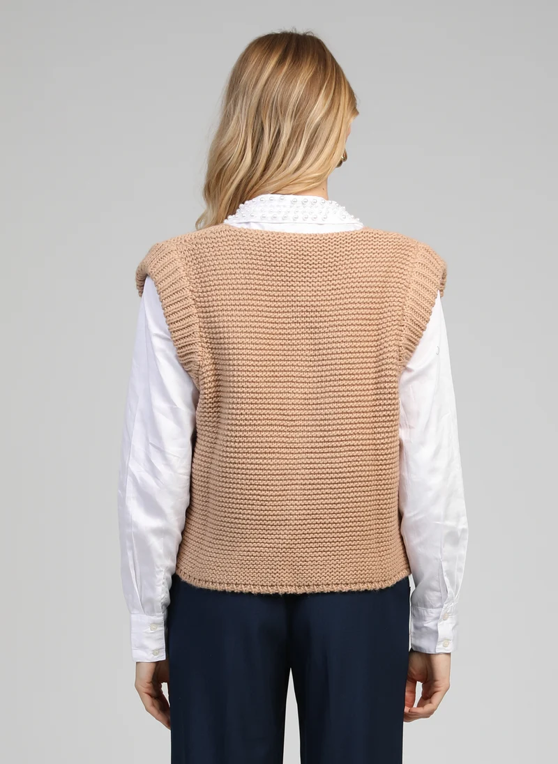 GILET LEGRINGOT beige