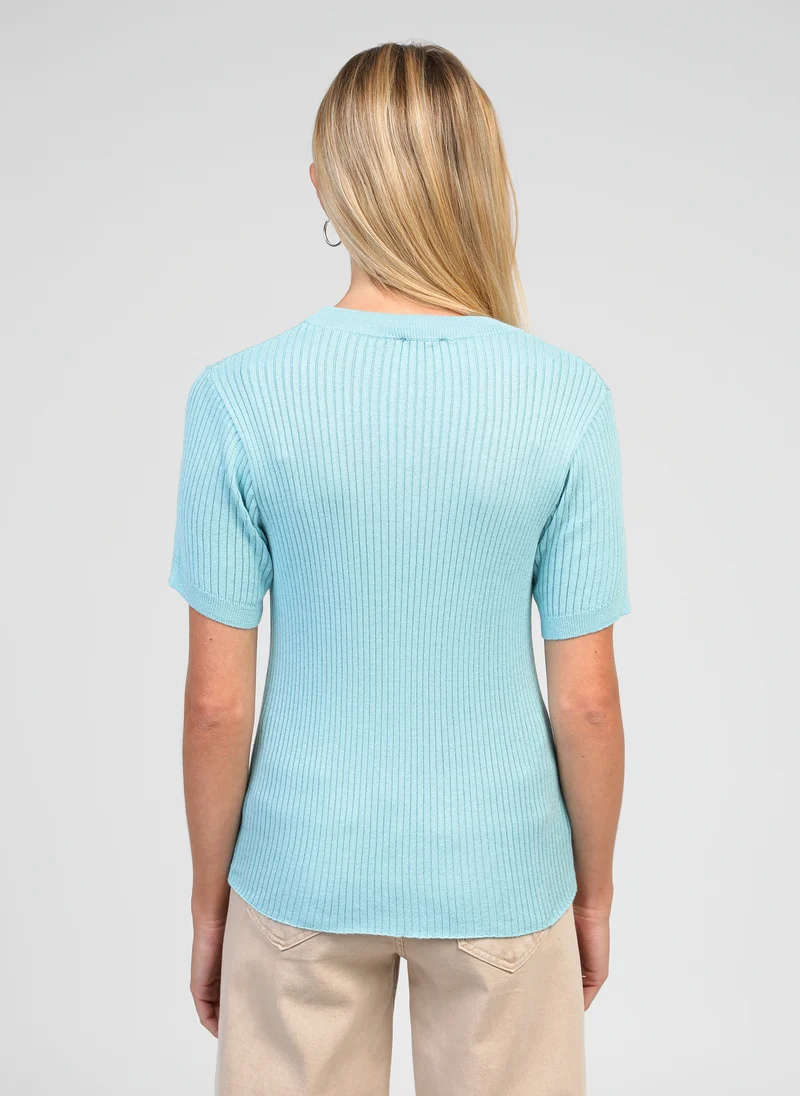 PULL LESIENNA turquoise