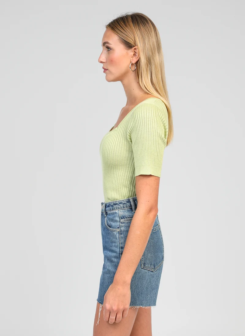 PULL LESIA tilleul