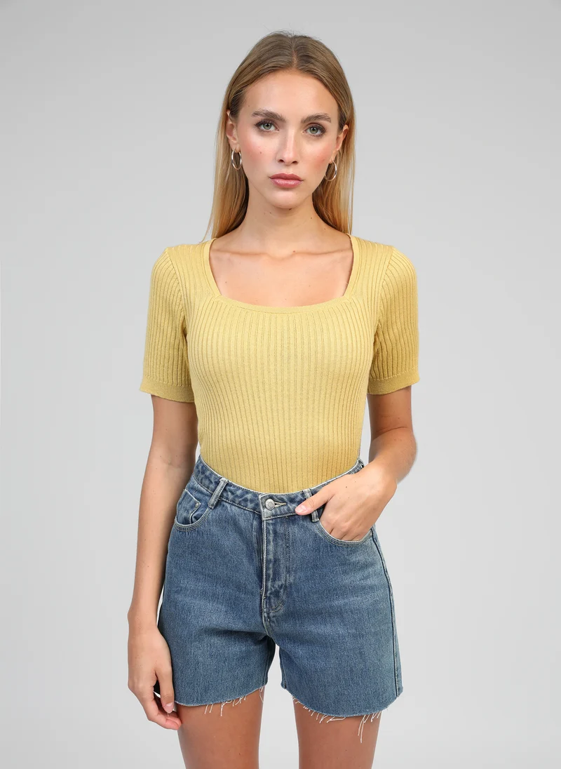 PULL LESIA paille