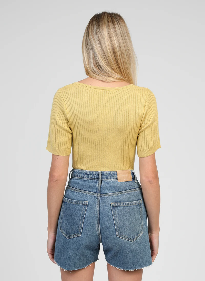 PULL LESIA paille