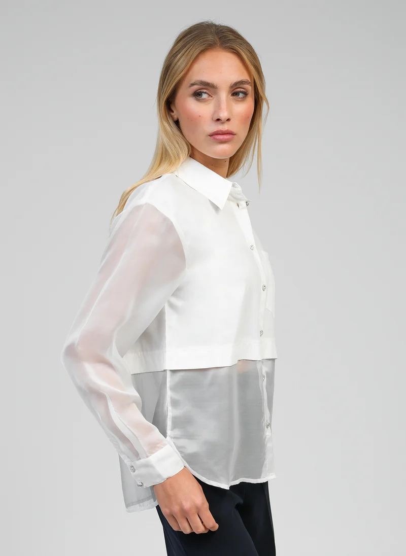 CHEMISE SALEA blanc