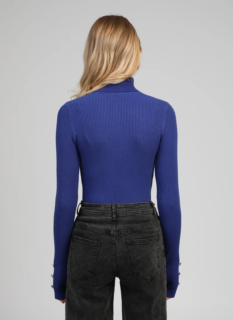 PULL NATANIA bleu