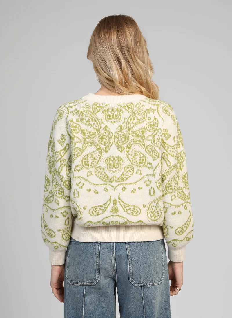 PULL NIDANA ecru