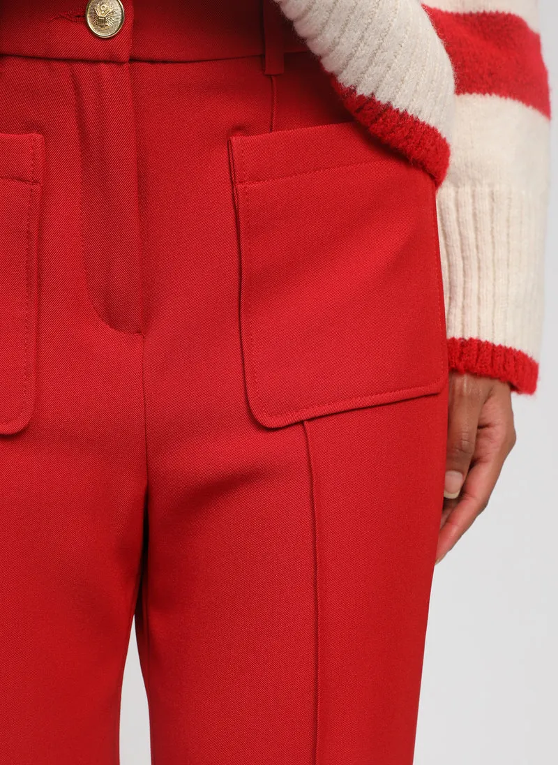 PANTALON PHILICIA rouge