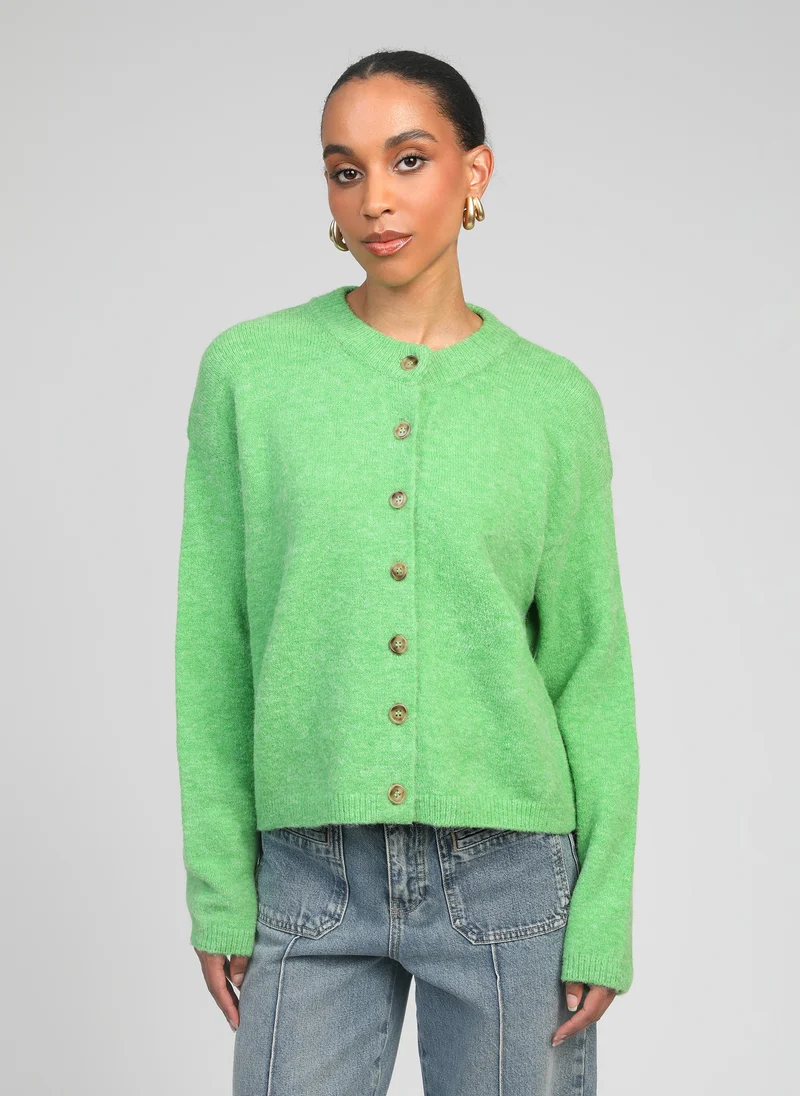 GILET LETIANA green