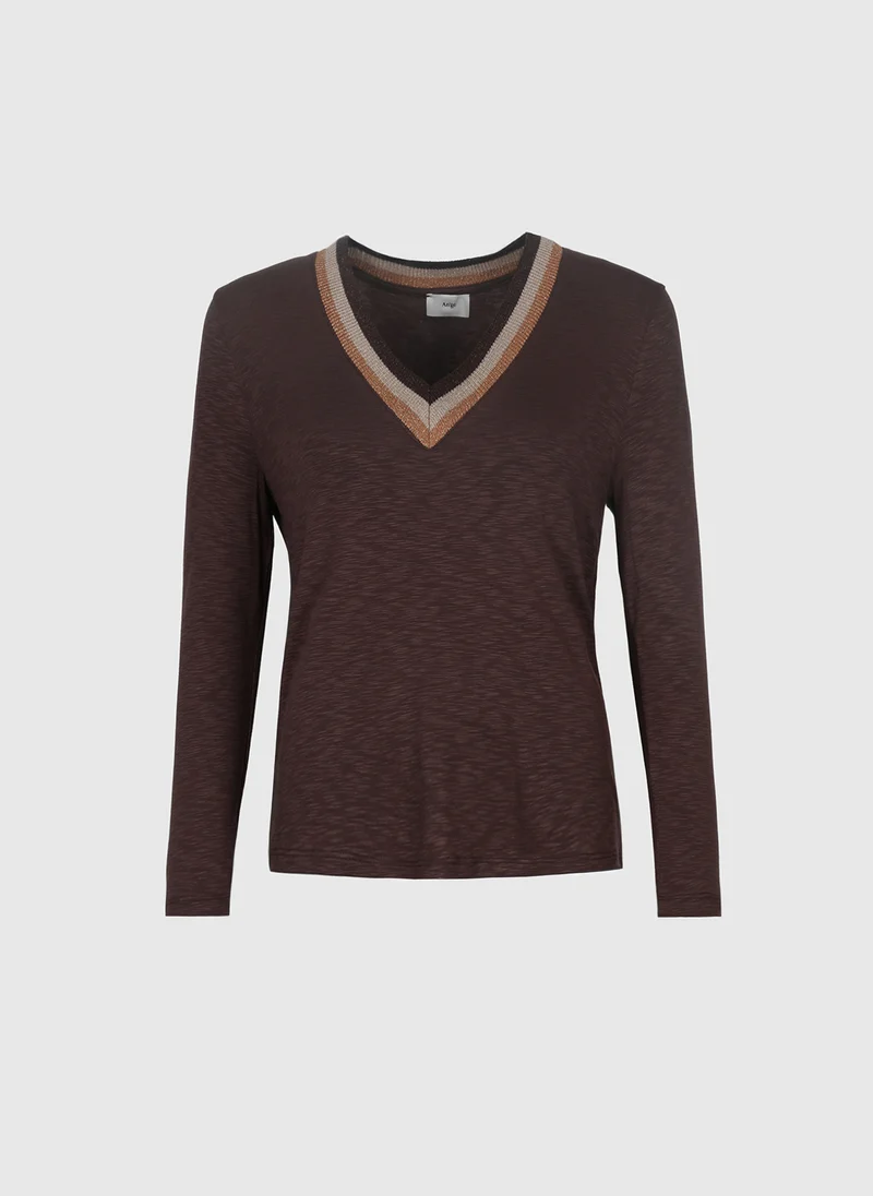 T-SHIRT TONGALI choco