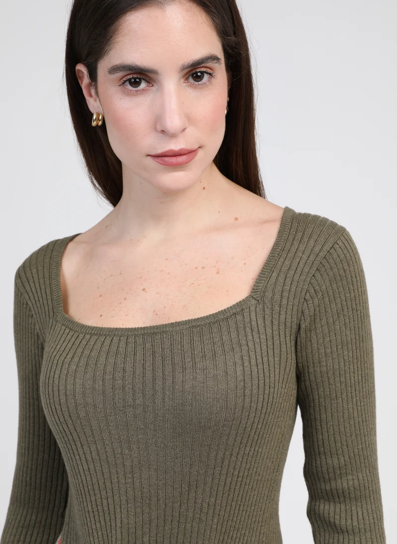 PULL LESIE militaire