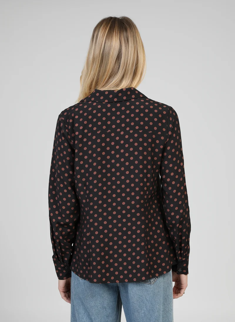 BLOUSE KAVIRA palinto marron