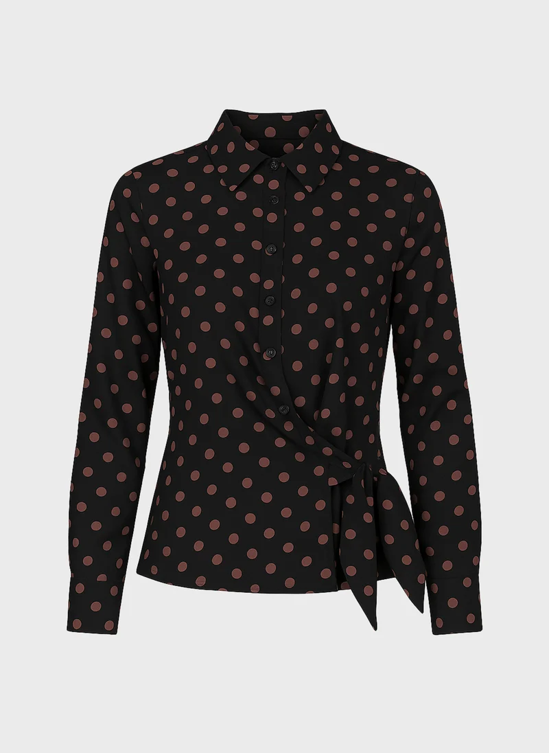 BLOUSE KAVIRA palinto marron
