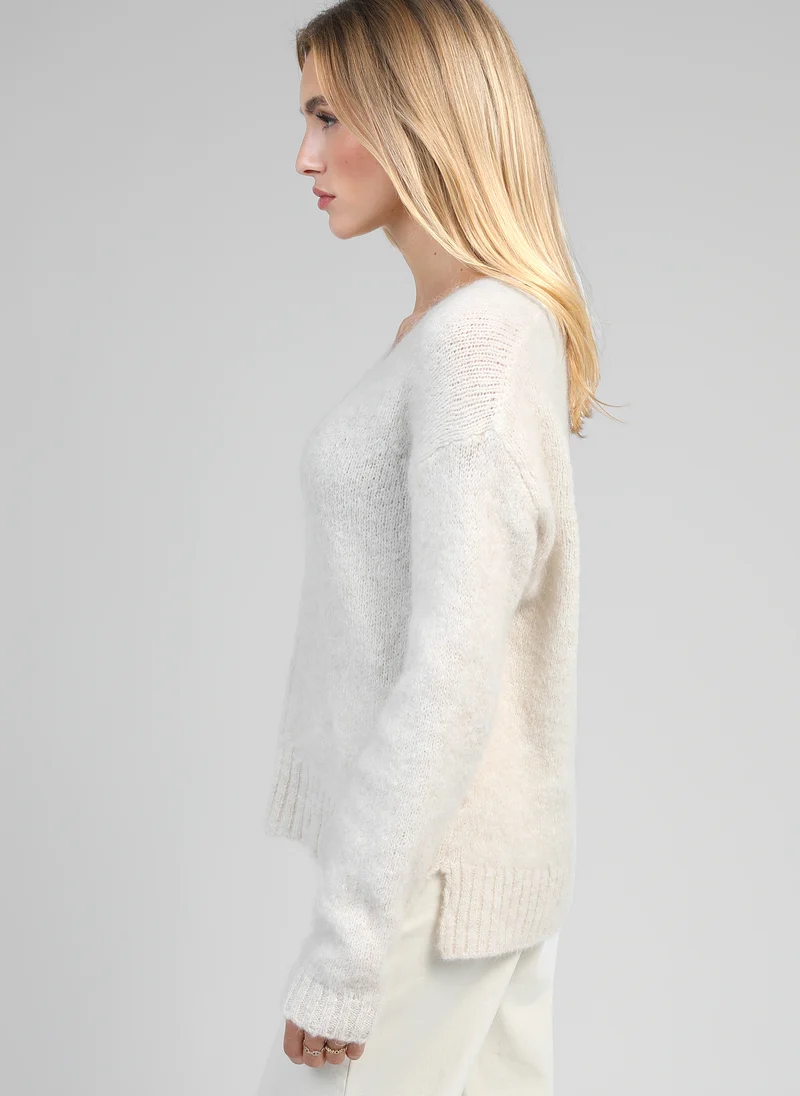 PULL LENOLI ecru