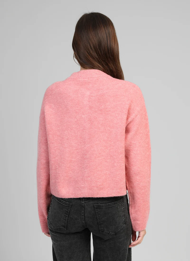GILET LETIANA rose