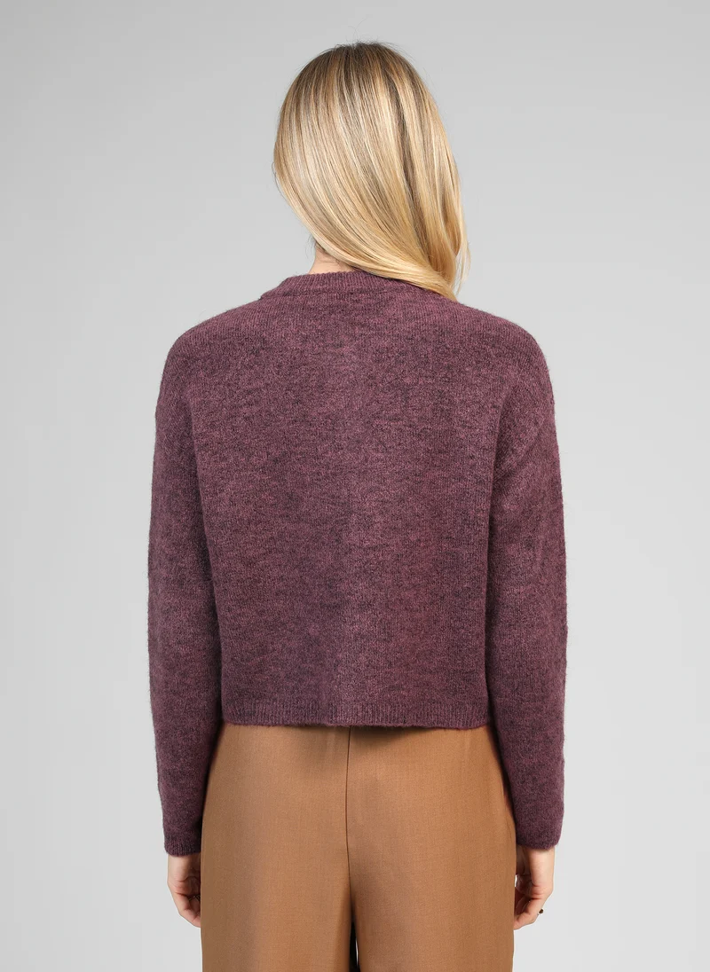 GILET LETIANA figue