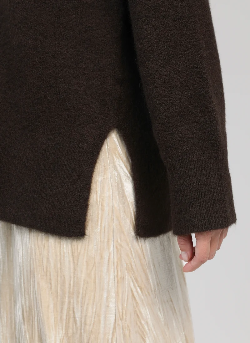 PULL LIVYA chocolat