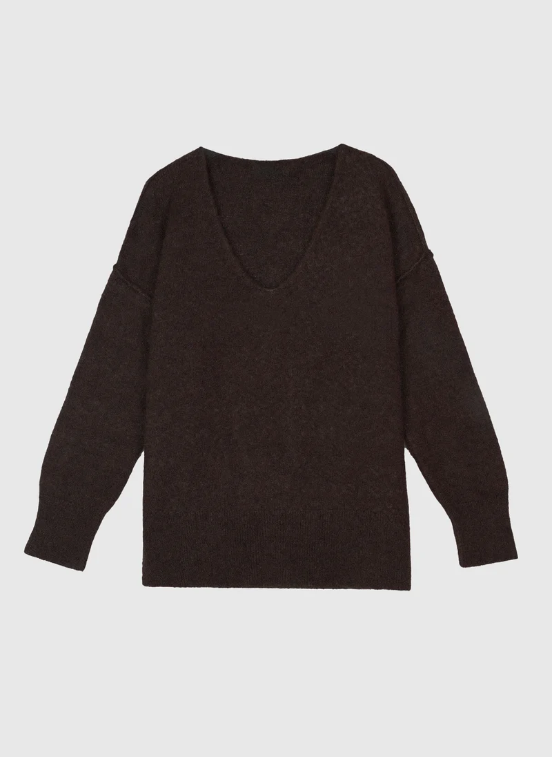 PULL LIVYA chocolat