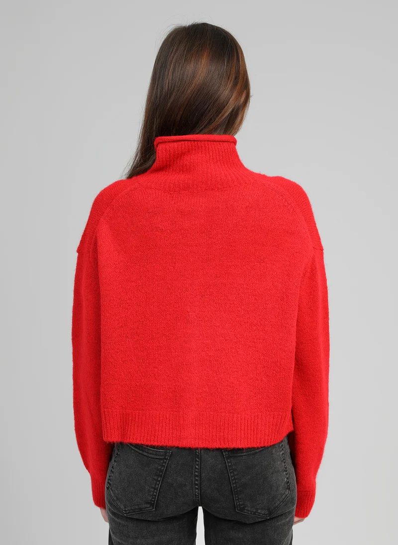 GILET LAKEYLA rouge
