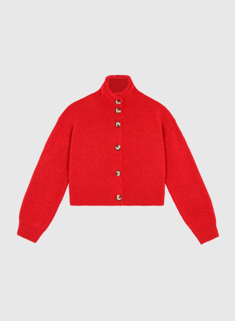 GILET LAKEYLA rouge