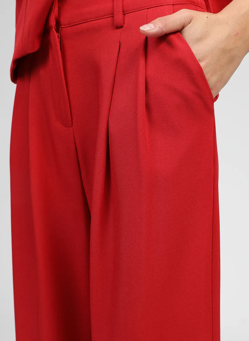 PANTALON PHELISE rouge