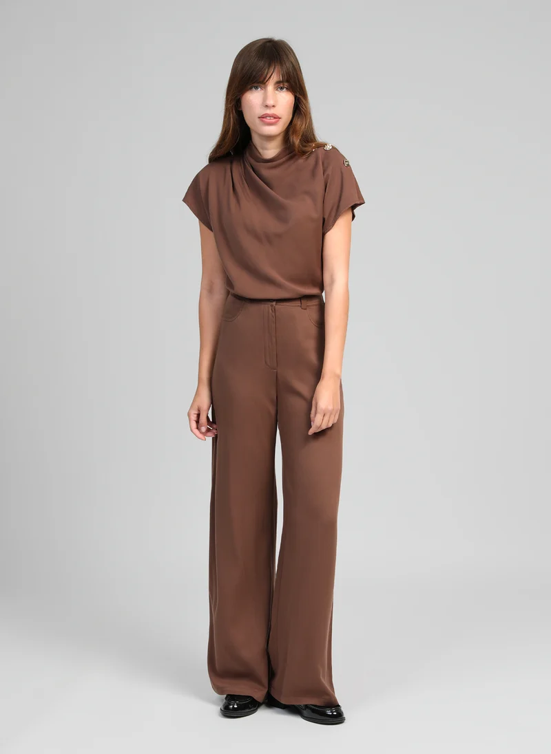 PANTALON PHORILA marron